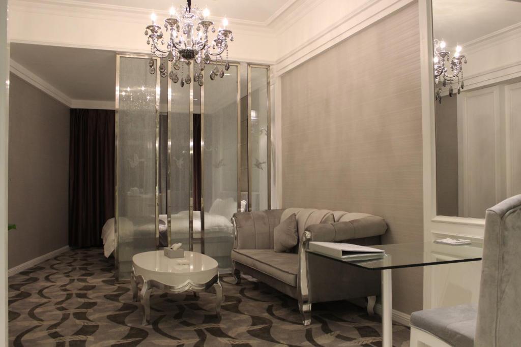 Junfu Hotell Guangzhou Rum bild